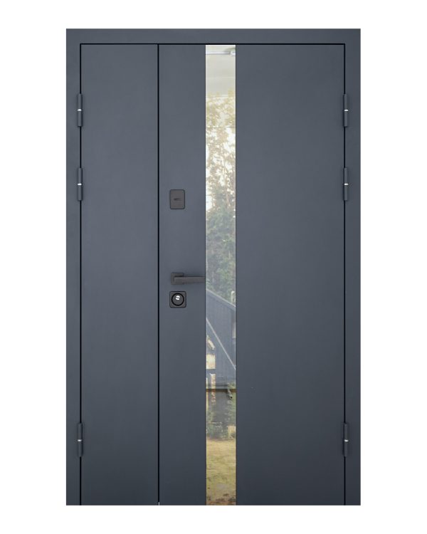 Двері вхідні Abwehr Nordi RAL 7021T / 1200 / Defender 1200