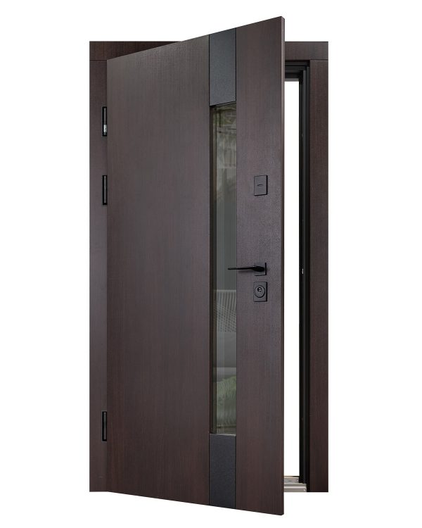 Двері вхідні Abwehr Tower Lampre Венге Темний / Termix