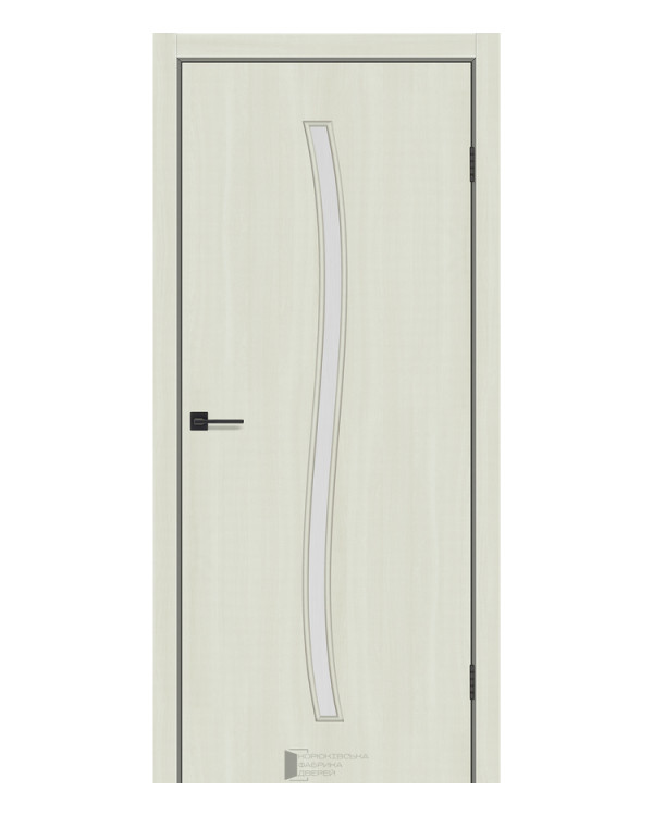 Двері міжкімнатні KFD Line Glass 02