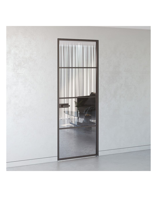 Двері міжкімнатні Secret Doors Flat Скляні