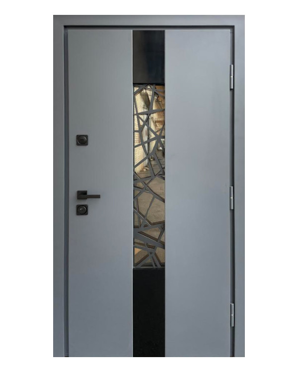 Двері вхідні Qdoors Стронг Плаза антрацит