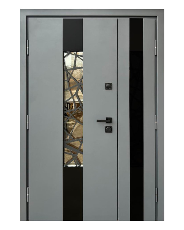 Двері вхідні Qdoors Стронг Плаза 1200 графіт