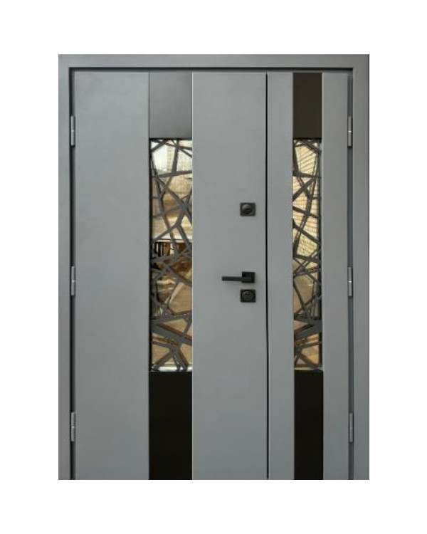 Двері вхідні Qdoors Стронг Плаза 1200 графіт