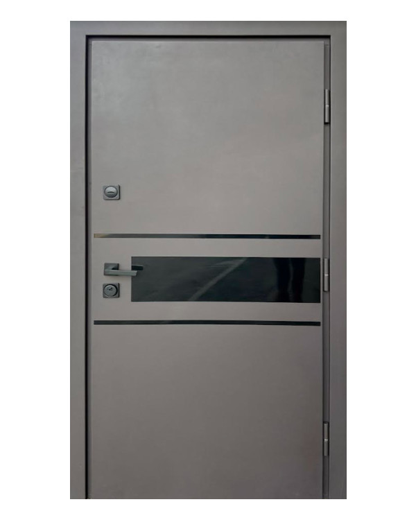 Двері вхідні Qdoors Стронг Оскар Ral 8019