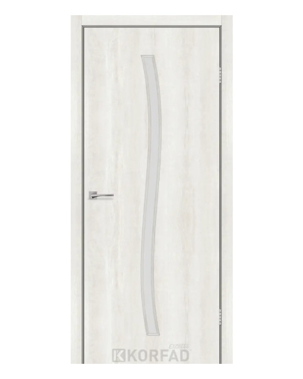 Двері міжкімнатні Korfad Express CORNER GLASS-04
