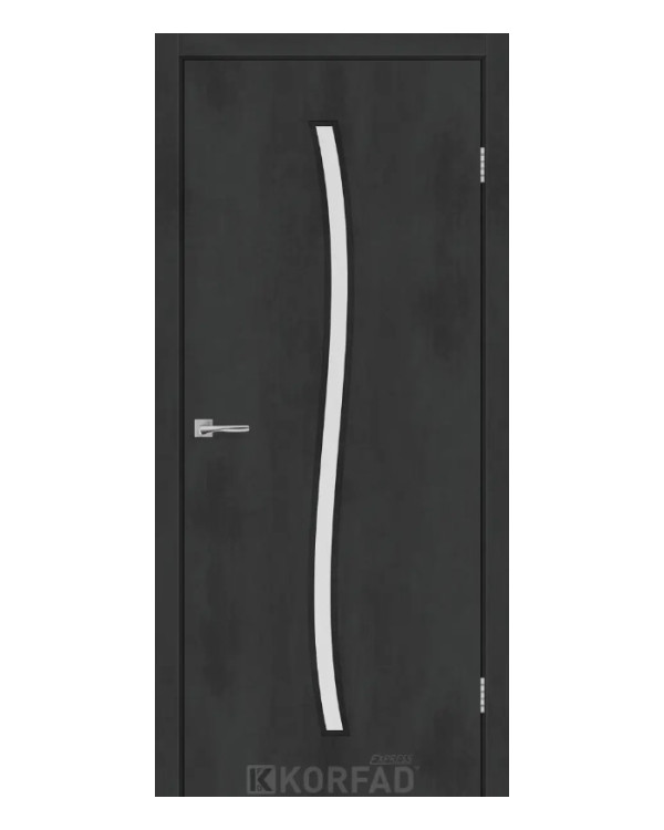 Двері міжкімнатні Korfad Express CORNER GLASS-04