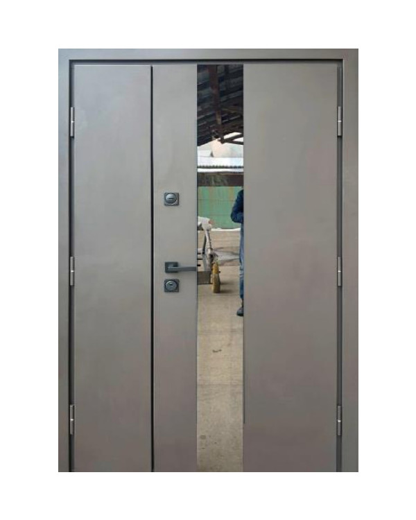 Двері вхідні Qdoors Стронг Вест 1200 пісок коричневий