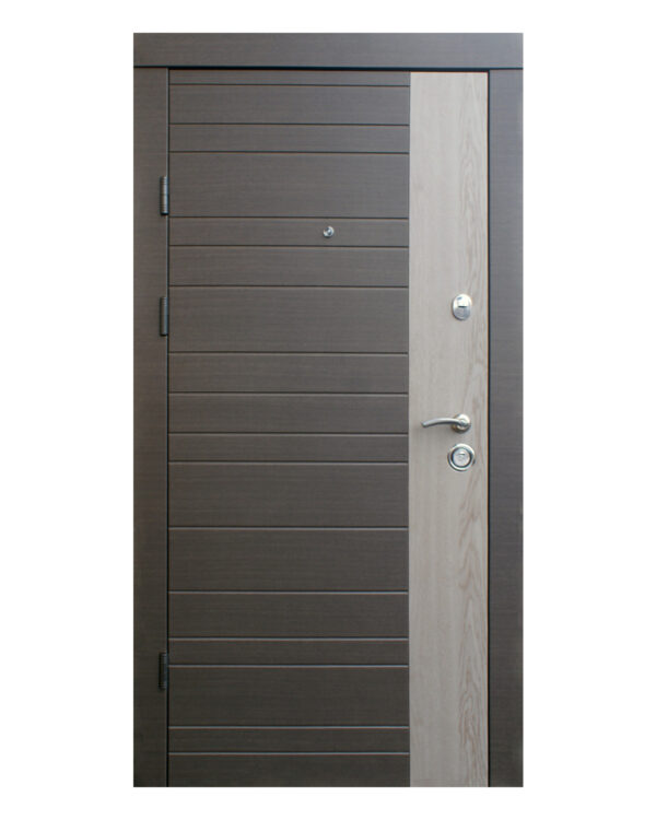Двері вхідні Qdoors Альт-М венге сірий горизонт