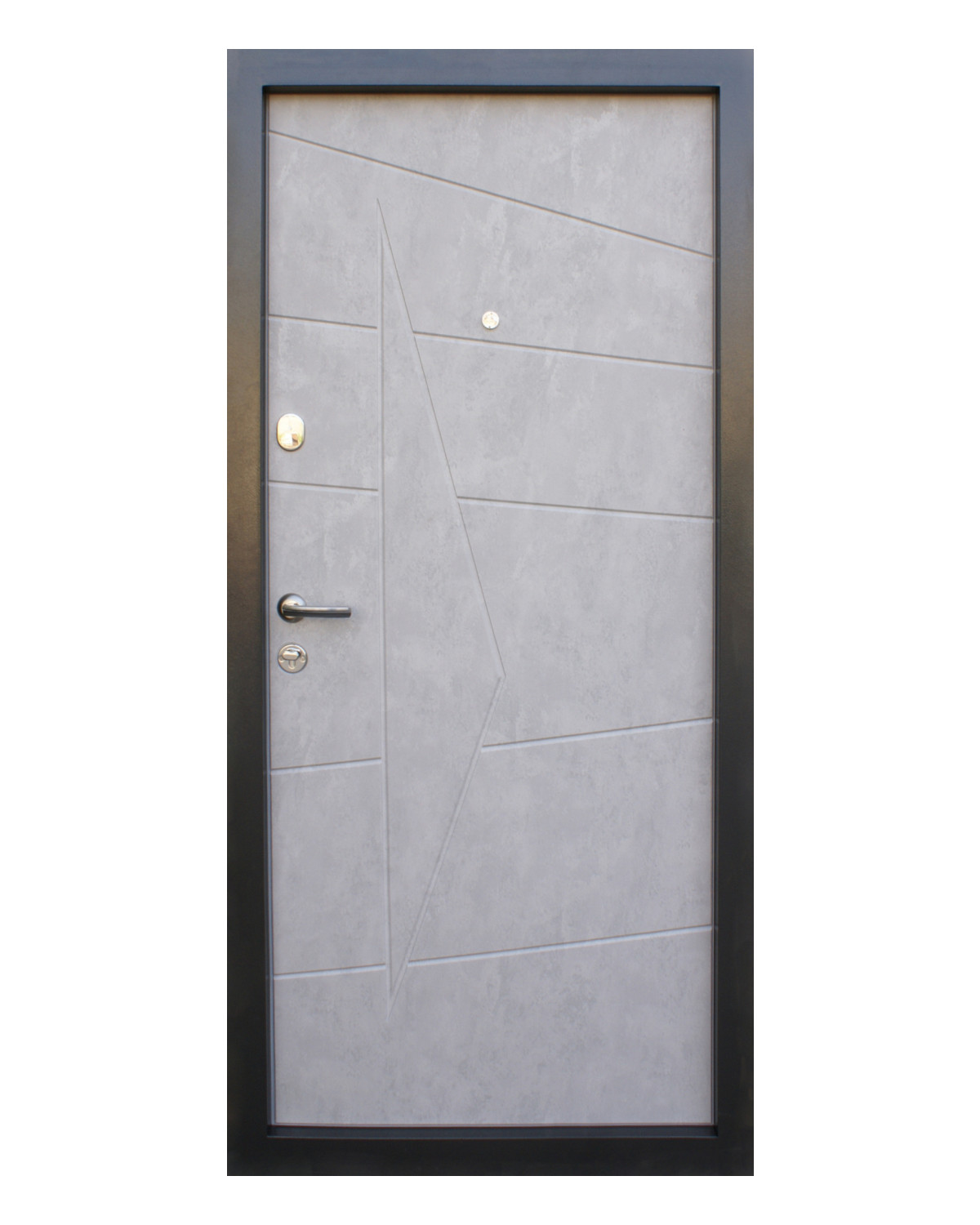 Двері вхідні Qdoors Преміум Акцент бетон темний