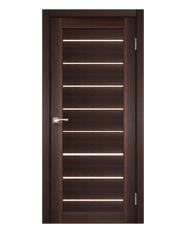 Двері міжкімнатні Korfad Piano Deluxe PND-01 горіх