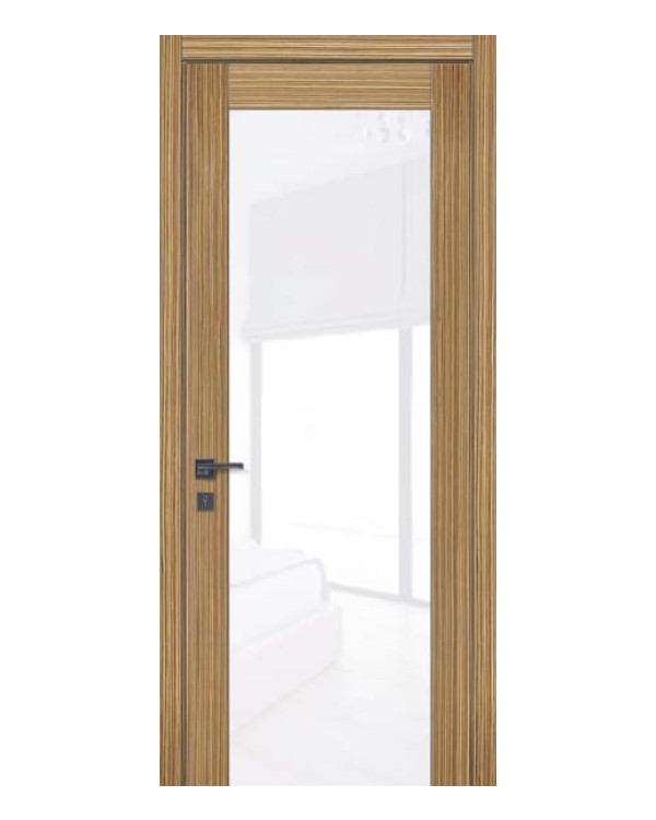 Двері міжкімнатні WakeWood Glass 04 Шпон