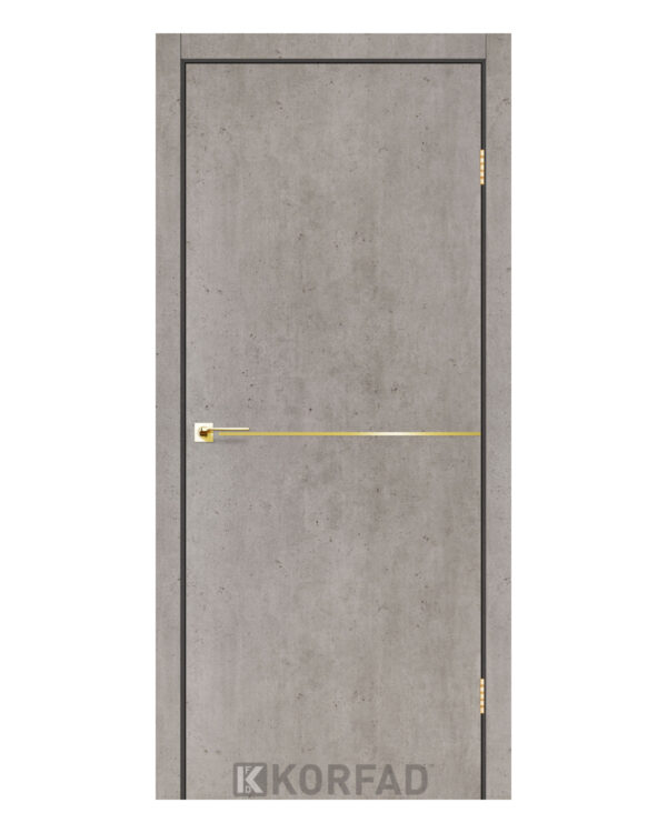 Двері міжкімнатні Korfad Deco Loft Plato DLP-01 gold