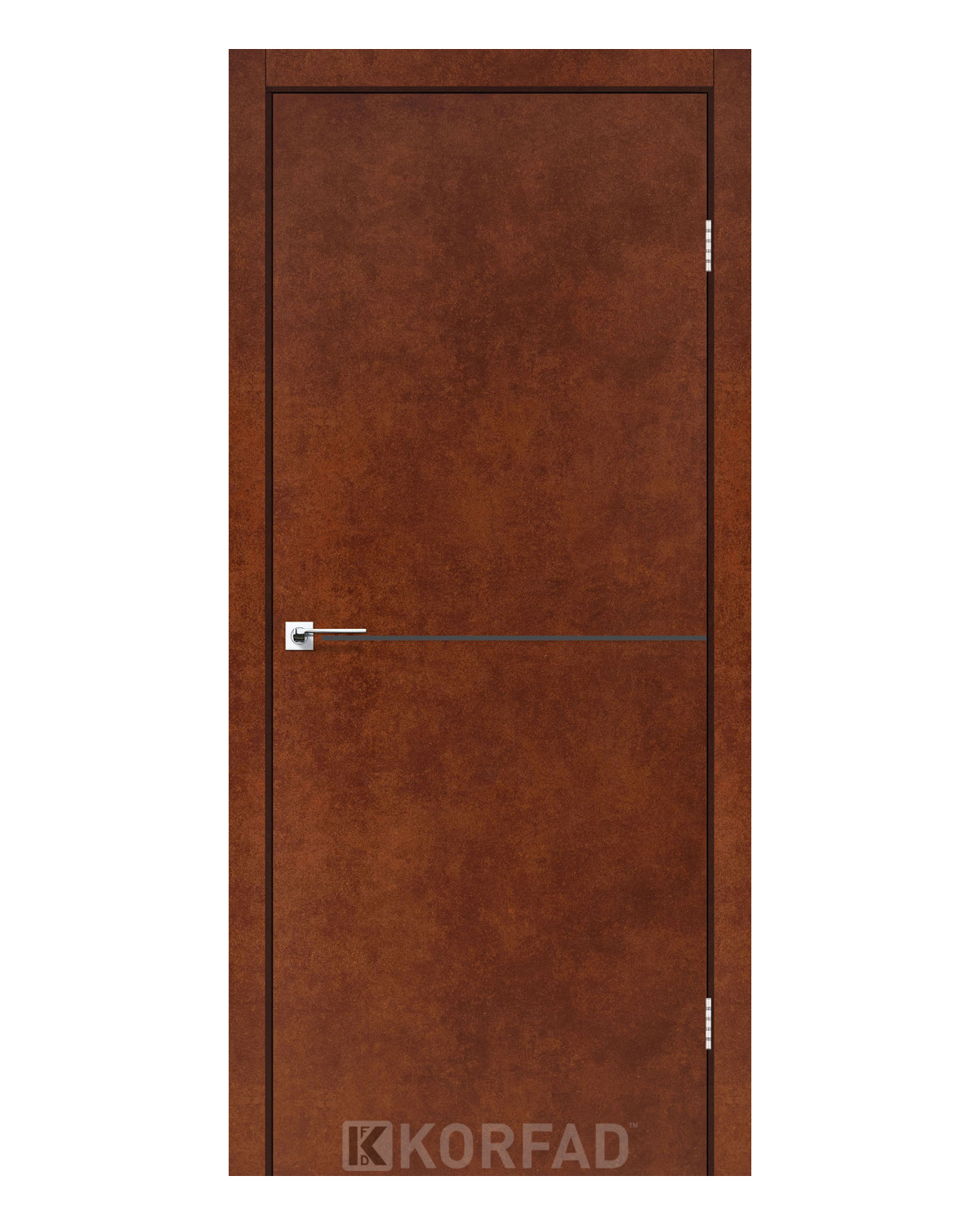 Двері міжкімнатні Korfad Deco Loft Plato DLP-01 antracite