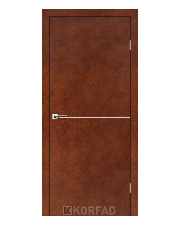 Двері міжкімнатні Korfad Deco Loft Plato DLP-01 nickel