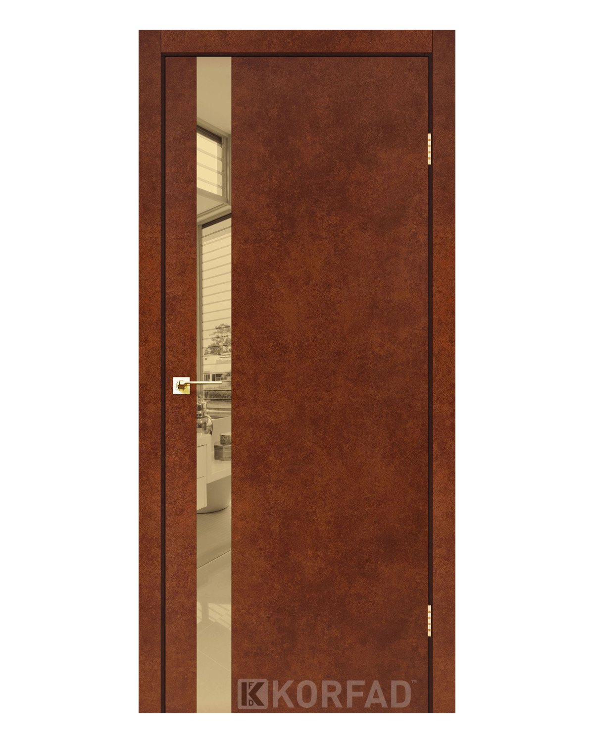 Двері міжкімнатні Korfad Glass Loft Plato GLP-02
