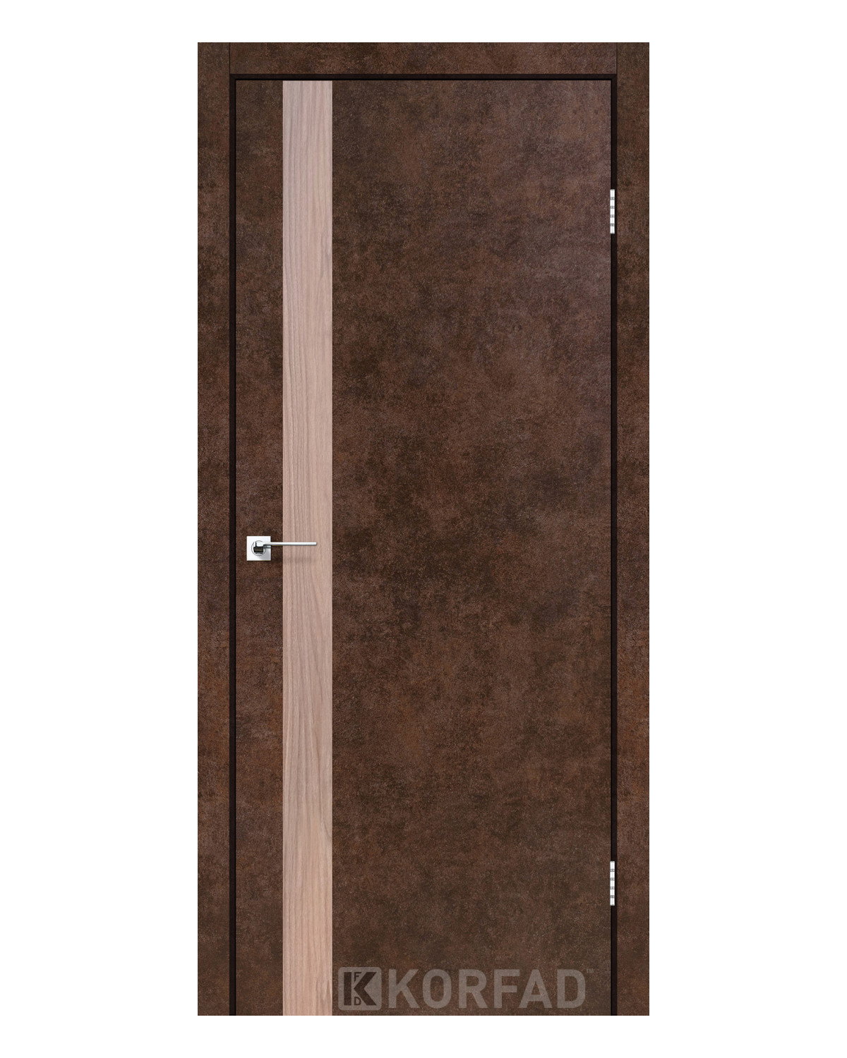 Двері міжкімнатні Korfad Glass Loft Plato GLP-02