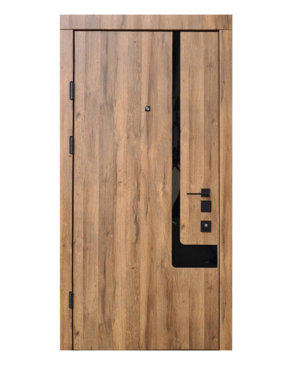 Двері вхідні Qdoors Авангард Босфор Ак дуб табак