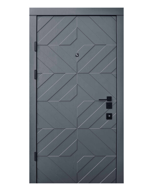 Двері вхідні Qdoors Авангард Тіффані антрацит