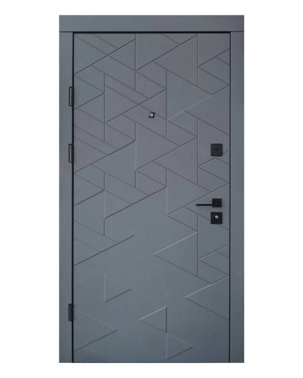 Двері вхідні Qdoors Ультра Фрост антрацит