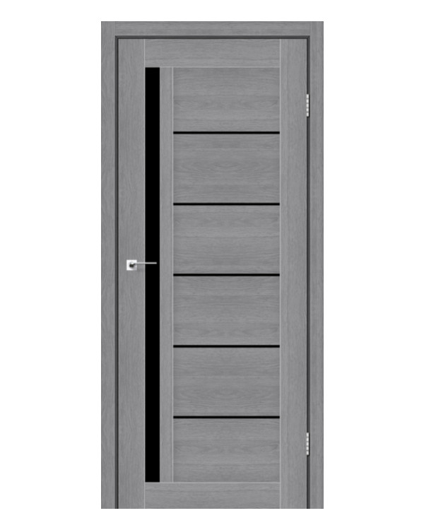 Двері міжкімнатні StilDoors SOFIA Чорне скло